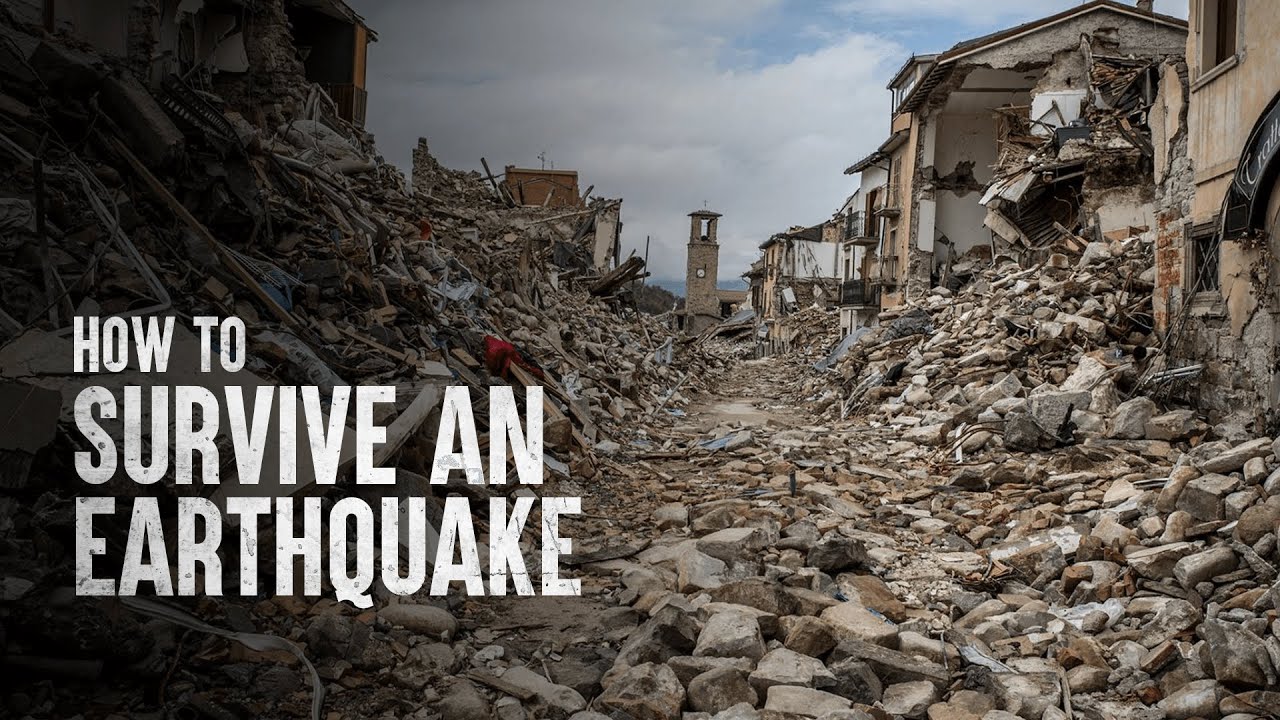 ⁣How to Survive an Earthquake