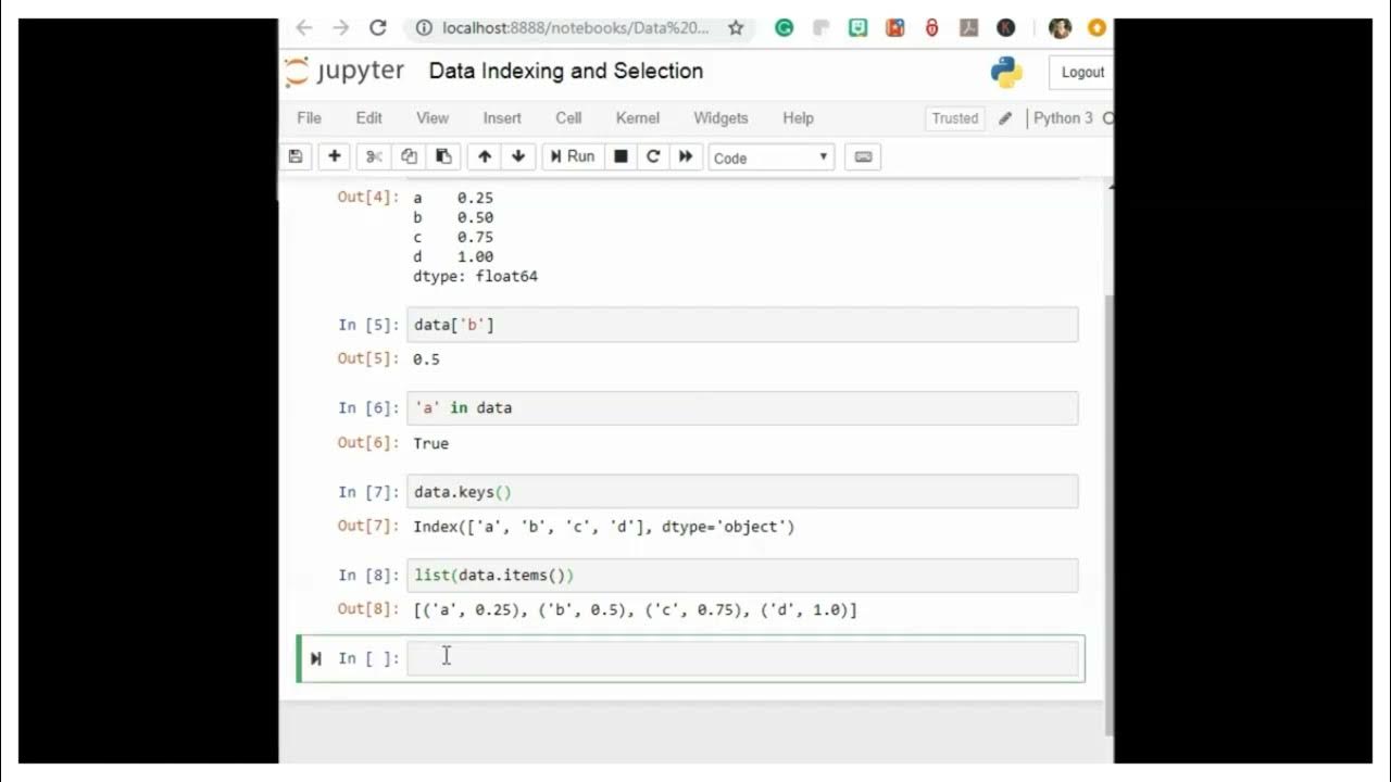 Data Indexing and Selection || Python Tutorial || Pandas|| Data Science ...
