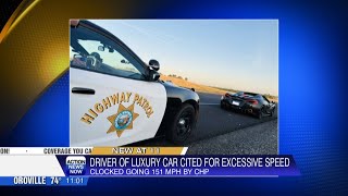 Driver cited after allegedly reaching 151 mph on I-5 in McLaren Spider
