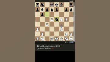 Best pieces development ever. Owen Defense #chess