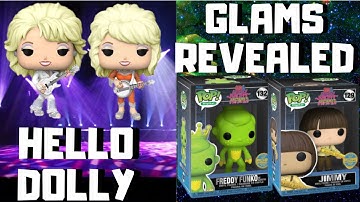 Sid and Marty Krofft Glams Revealed | Dolly Parton Revealed | HR PuffNStuff | One Piece | Funko |