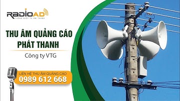 Thu âm quảng cáo công ty VTG - MC nam VOV chuyên nghiệp cực ngầu 😎