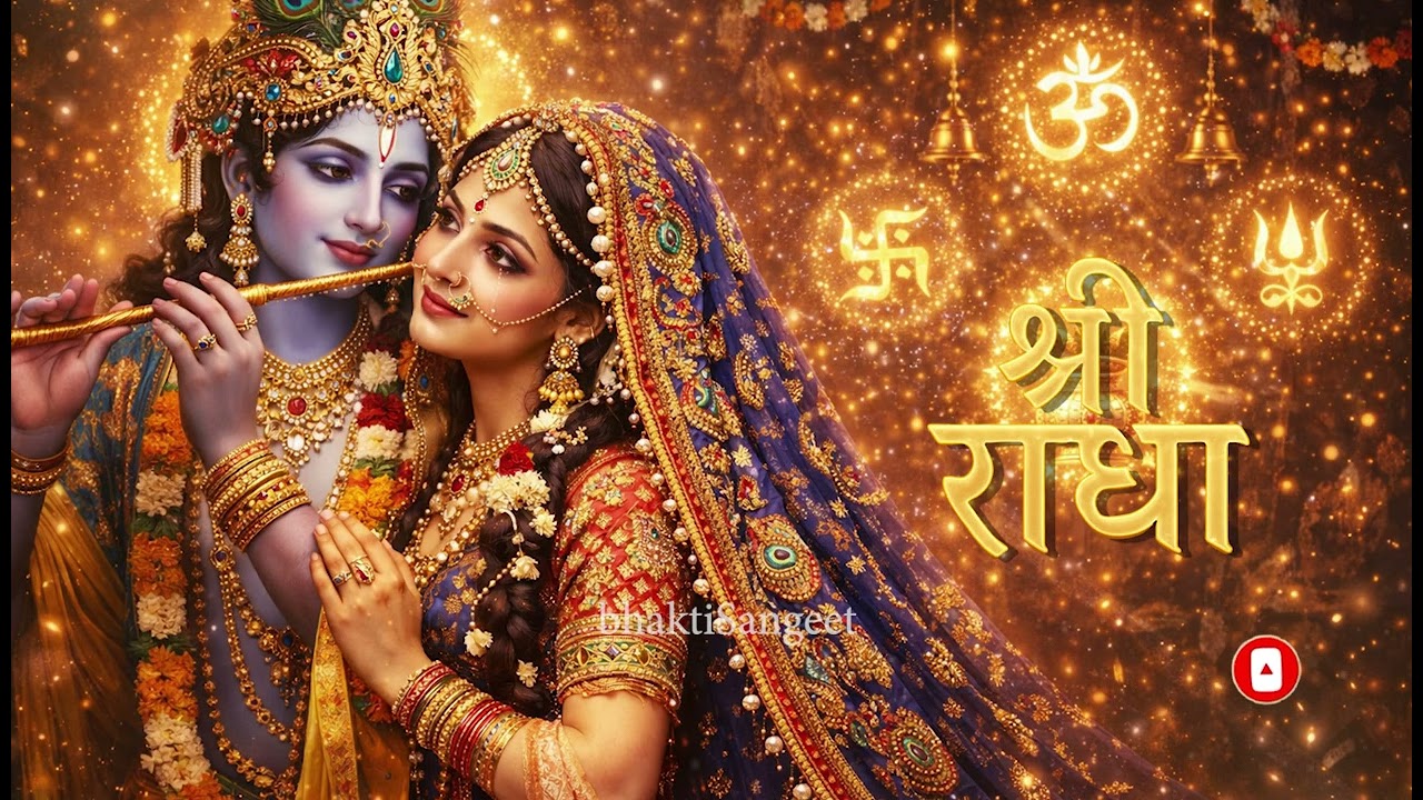 श्री राधा श्री राधा नाम जप 1008 बार | Radha Rani Naam Jap 1008 Times | Devotional Bhajan