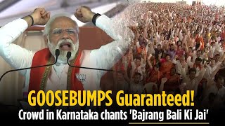 GOOSEBUMPS Guaranteed! Crowd in Karnataka chants 'Bajrang Bali Ki Jai'