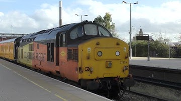Class 37 Departing Nottingham (08/11/22)