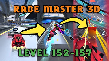 Race Master 3d | Car Racing Game | Level 152-157 | Walkthrough Gameplay Android-ios