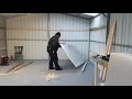How I insulated and clad my steel shed