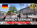🇩🇪Munich, Germany Walking Tour - 4K Downtown tour｜Jun 2025