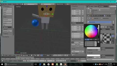 tutorial membuat animasi bola memantul dengan blender