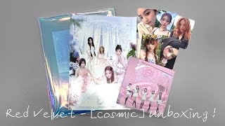 redvelvet cosmie cosmic 未開封 UNBOXING Red Velvet - Cosmic (Cosmie Ver.) - YouTube