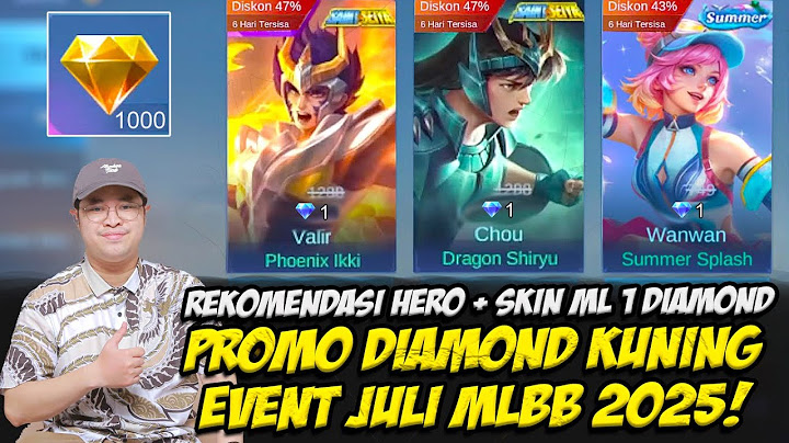 EVENT PROMO DIAMOND KUNING MOBILE LEGEND JULI 2025❗SKIN SAINT SEIYA 1 DIAMOND + REKOMENDASI SKIN ML