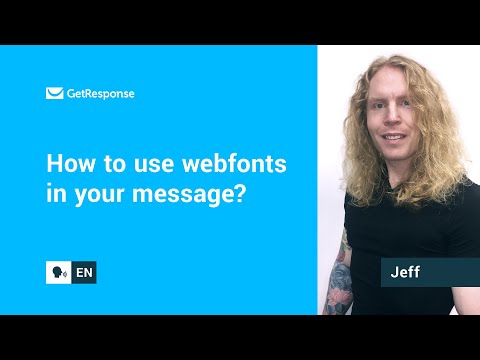 How to use web fonts in your message? | New Email Creator FAQ