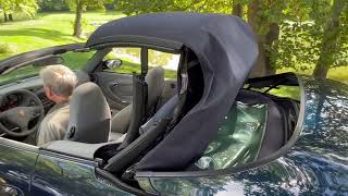 1999 Porsche Carrera Convertible Top Operation