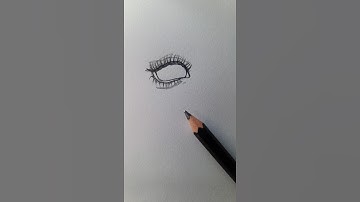 This Eyelash Trick Instantly Improves Your Art ✨ #foryou #art #shorts #howtodraw #easydrawing