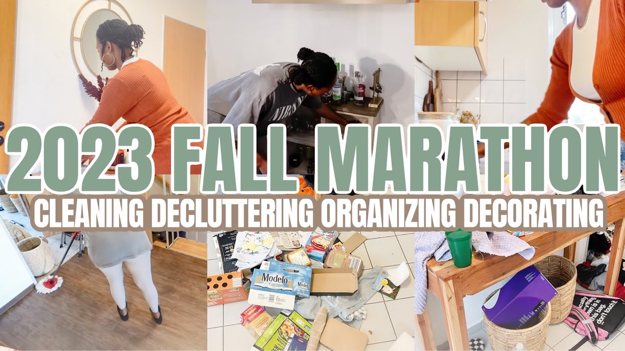 OVER 1 HOUR OF FALL CLEANING MOTIVATION | EXTREME CLEAN WITH ME ...