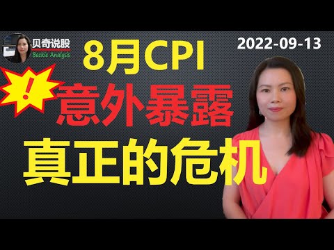 ８月CPI出意外暴露了正真的危机，人格分裂式暴跌伺候，这回还敢作吗？｜贝奇说股20220913