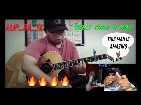 ALIP_BA_TA - Sweet Child o Mine Guns n Roses cover Reaction!