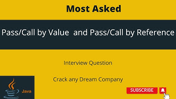 Java is pass/call by value or pass/call by reference | [ Most Asked Question ] | Hindi