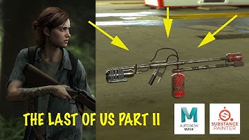 Making A 3D Flames Thrower With Autodesk Maya 2022 And Substance Painter