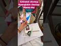 Antinatal checkup mamta day