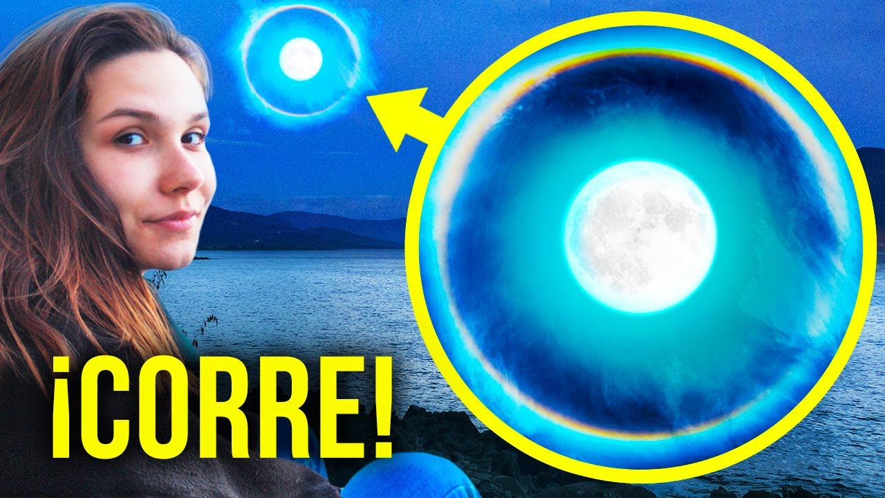 Si hay un anillo alrededor de la Luna, entra a tu casa