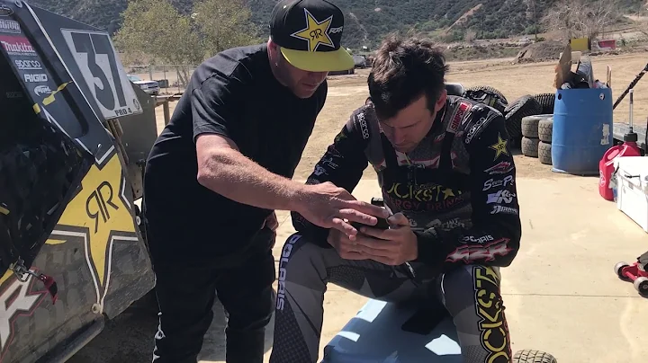 Testing at Glen Helen with RJ Anderson , Rob MacCa...