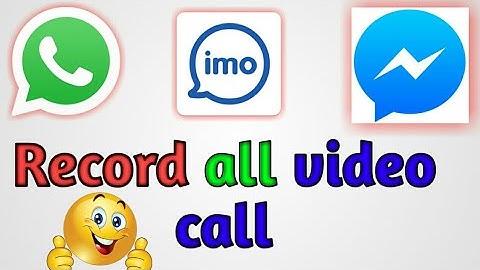 How to Record Video Call on Whatsapp,IMO,Messenger || Trending Tech Zone ||