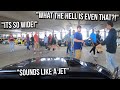 Reactions to my widebody and boosted mustang breaking necks