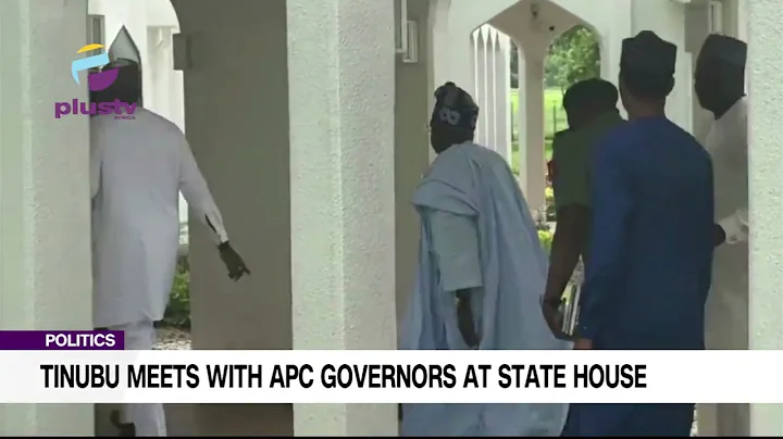 Tinubu Meets With APC Governors At State House