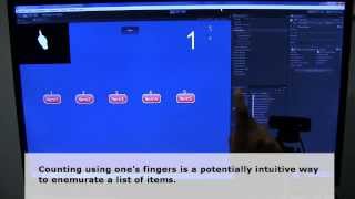 CHI 2014 Preview - Exploring the usefulness of Finger-Based 3D Gesture Menu Selection