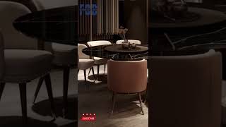 luxury Round dining for modern interior