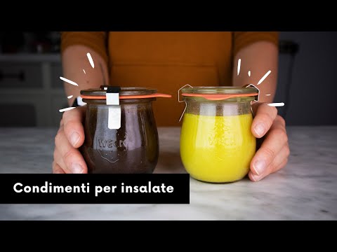 Video: Come Fare Il Condimento Per L'insalata