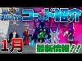 1月最新！コードまとめ全部紹介！！すぐにレベルマックス！！　【ブロックスフルーツ】
