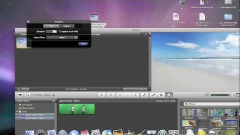 How to use a Green Screen on iMovie (Mac) Step by Step Chroma key