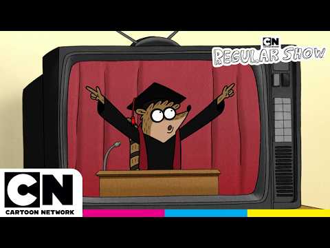 SÜREKLİ DİZİ | Rigby'nin Destansı Mezuniyeti 🚁 | @cartoonnetworkturkiye