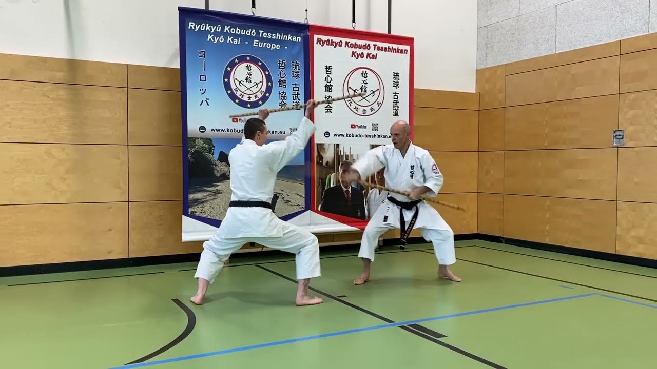 Bō-Uke-Kumite   棒受け組手