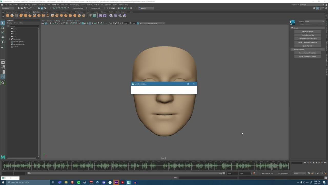 Lip-Syncing Script Presentation for Maya in Python - YouTube
