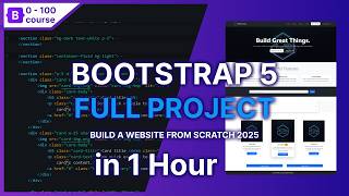 create website by only bootstrap full tutorial Wealth