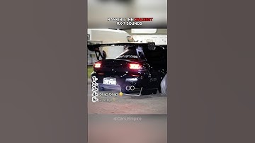 Craziest RX7 Sounds 🤯🚀 #rx7 #sound #exhaust