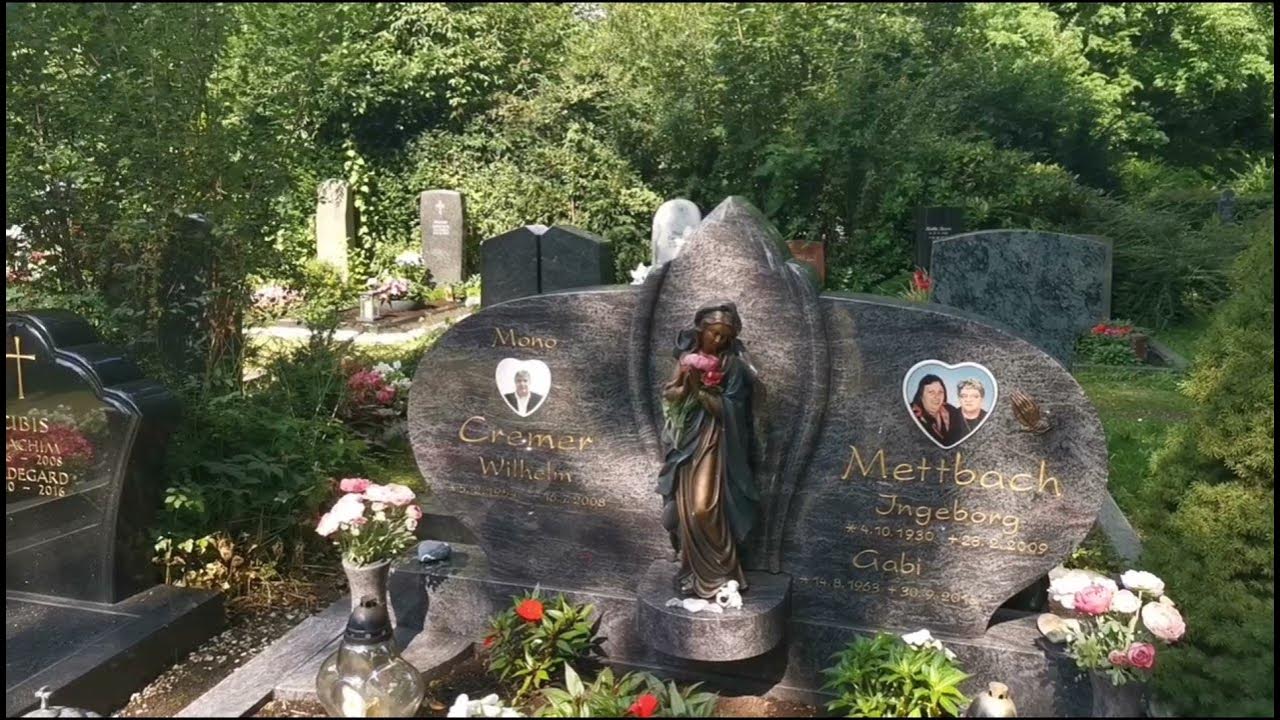 Кладбище в Германии цветы свечи скромно тихо дорого - YouTube