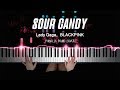 Lady Gaga, BLACKPINK - Sour Candy | Piano Cover by Pianella Piano [Piano Beat]