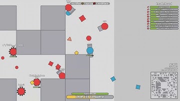 Destroying Arras.io teamers with conq.