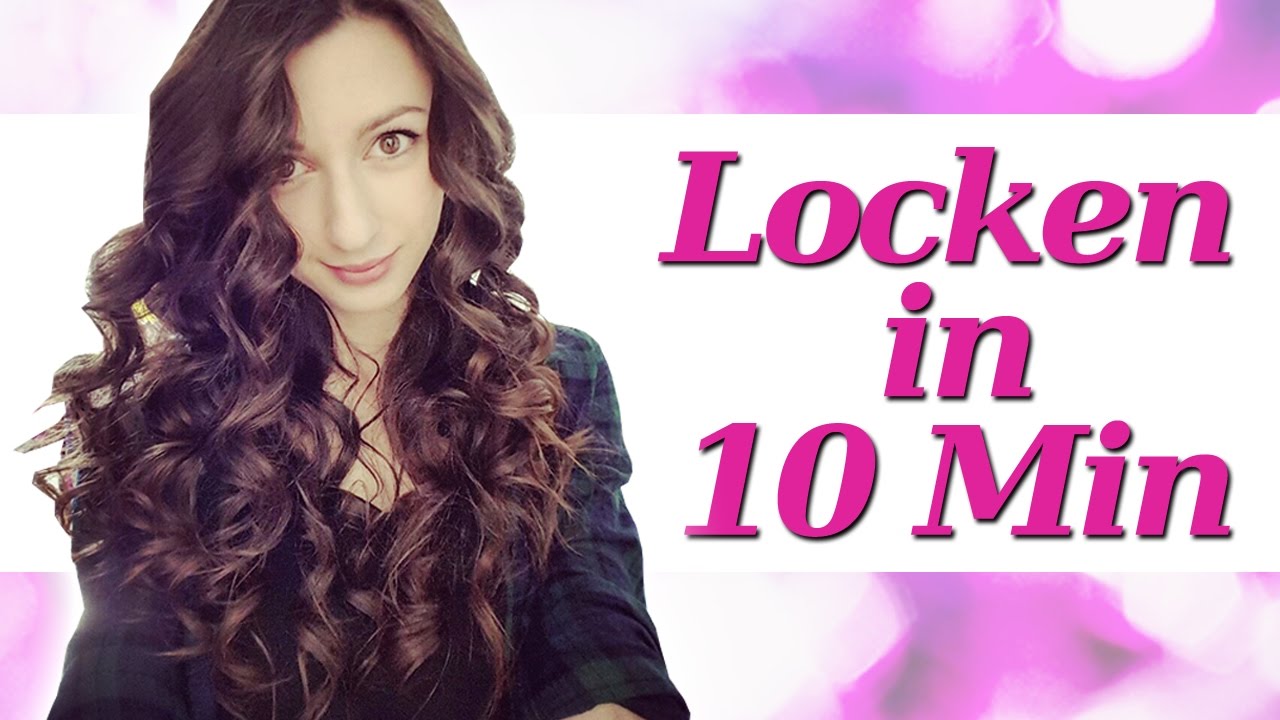 Super Einfach Locken In Nur 10 Minuten Fur Lange Haare Xenia X3 Youtube