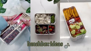 Aesthetic lunchbox ideas || ASMR || Tiktok compilation✨