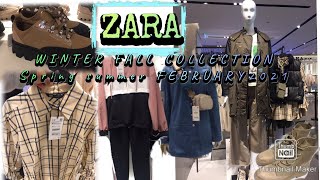 ZARA WINTER FALL COLLECTION  fEBRUARY 2021||NEUTRAL COLOURS BAGs||SHOES||CROPTOp||DENIM zarastore