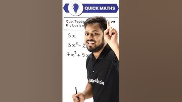 How to find Degree of a Polynomial? | Quick Maths #magnetbrains #polynomials