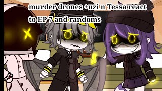 ‼️murder drones +uzi n Tessa react to episode 7 and random videos‼️ // nuzi first reaction video!