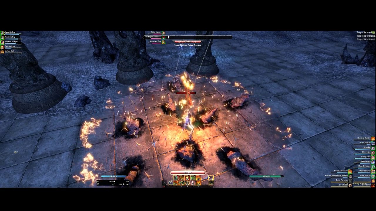 ESO Stam DK "Oldschool Heavy Attack Rotation" Murkmire DLC 47k+ YouTube