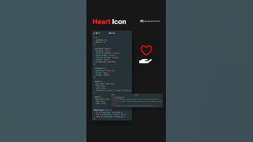 Heart Icon Animation CSS #shorts #css #webdeveloper #webdesign #frontend #code #coding #ui #ux