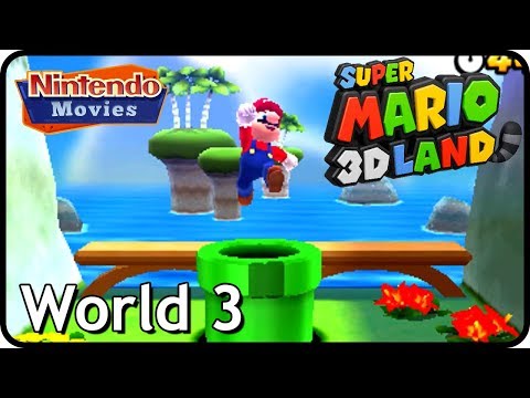 Super Mario 3D Land - World 3 (100% Walkthrough, All Star Coins)